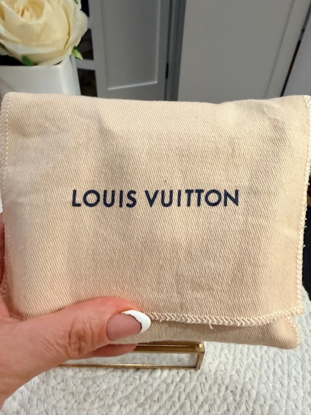 LV Vernis Patent Leather Wallet TH1015 Authentic Vintage + LV Dustie ❣️ - Picture 14 of 16